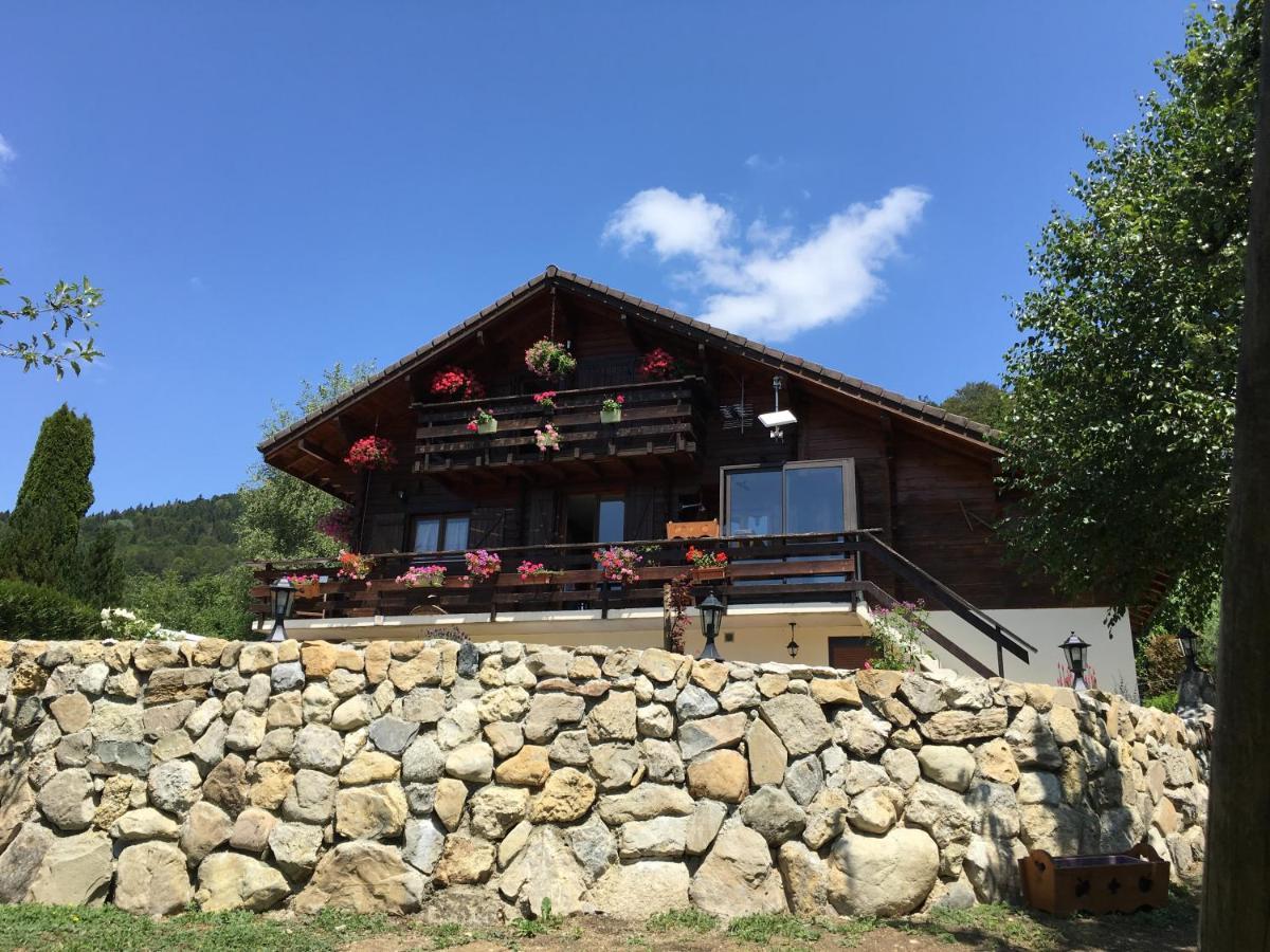 Le Chalet De Doucy Bardet Habère-Poche Exterior foto